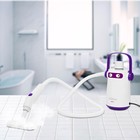 Пароочиститель Kitfort КТ-9109-1, 1000 Вт, 0,3 л, нагрев 3-5 мин, 3 бар, длина шланга 1,2 м, 25 ± 5 г/мин, шнур 2,9 м, бело-фиолетовый - фото 51571428