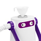 Пароочиститель Kitfort КТ-9109-1, 1000 Вт, 0,3 л, нагрев 3-5 мин, 3 бар, длина шланга 1,2 м, 25 ± 5 г/мин, шнур 2,9 м, бело-фиолетовый - фото 51571431