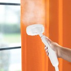 Пароочиститель Kitfort КТ-9109-1, 1000 Вт, 0,3 л, нагрев 3-5 мин, 3 бар, длина шланга 1,2 м, 25 ± 5 г/мин, шнур 2,9 м, бело-фиолетовый - фото 51571432