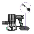 Вертикальный пылесос Kitfort КТ-5168-2, 150 Вт, 78 дБ, заряд 4,5 ч, фильтр H12, пылесборник 0,5 л, цвет черно-зеленый - фото 51571685