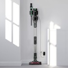 Вертикальный пылесос Kitfort КТ-5168-2, 150 Вт, 78 дБ, заряд 4,5 ч, фильтр H12, пылесборник 0,5 л, цвет черно-зеленый - фото 51571678