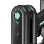 Вертикальный пылесос Kitfort КТ-5168-2, 150 Вт, 78 дБ, заряд 4,5 ч, фильтр H12, пылесборник 0,5 л, цвет черно-зеленый - фото 51571682