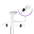 Отпариватель Kitfort КТ-9155, 2200 Вт, нагрев 1-2 минуты, шнур 3 м, шланг 1,5 м, подача пара 45 г/мин, 3 л - фото 51571766