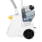 Отпариватель Kitfort КТ-9155, 2200 Вт, нагрев 1-2 минуты, шнур 3 м, шланг 1,5 м, подача пара 45 г/мин, 3 л - фото 51571767