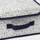 Короб для хранения Доляна «Мармелад», 26×20×16 см, белый - Фото 4