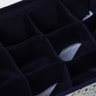 Органайзер для хранения белья Доляна «Мармелад», 12 ячеек, 27×20×10 см, цвет белый - Фото 4