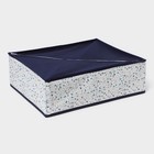 Органайзер для хранения белья Доляна «Мармелад», 18 ячеек, 35×30×12 см, белый - Фото 6