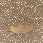 Короб для хранения Доляна Points, 37×27×27 см, бежевый - Фото 4