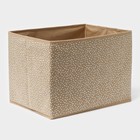 Короб для хранения Доляна Points, 37×27×27 см, бежевый - Фото 5