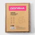 Короб для хранения Доляна Points, 26×20×16 см, бежевый - Фото 7