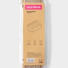 Органайзер для хранения белья Доляна Points, 7 ячеек, 34×30×8 см, бежевый - Фото 8