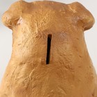 Копилка  "Бульдог с ручной росписью " Высота 17 см, ширина 16 см, длина 18 см. - фото 25395435