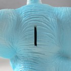Копилка  "Слоненок" голубой, высота 19 см, ширина 15 см, длина 13 см - Фото 5