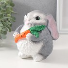 Копилка  "Кролик с морковкой", 12 см - Фото 4