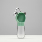 Поилка прогулочная 345 мл, зелёная - Фото 2