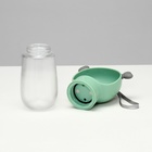 Поилка прогулочная 345 мл, зелёная - Фото 5