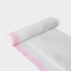 Мешки для мусора с завязками Доляна «Комфорт», 60 л, 13 мкм, 55×64 см, ПНД, 10 шт., белые  (артикул 10391983)  большой выбор товаров оптом и в розницу по низким ценам с доставкой