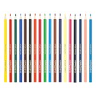 Набор карандашей цветных Красин "Алые Паруса" , трёхгранные, заточенные, европодвес, 18 штук - Фото 3