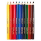 Набор карандашей цветных Красин "Алые Паруса" , трёхгранные, заточенные, европодвес, 18 штук - Фото 8