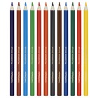 Набор карандашей цветных Красин "Яркие моменты", шестигранные, заточенные, европодвес, 12 штук - Фото 3