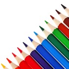 Набор карандашей цветных Красин "Яркие моменты", шестигранные, заточенные, европодвес, 12 штук - Фото 10