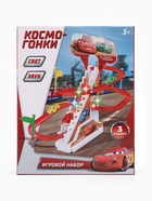 Детский автотрек «Машинки», 3 машинки в комплекте, световые и звуковые эффекты - Фото 4
