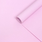 Бумага крафт двусторонняя, сиреневый 0.68×10 м - Фото 1