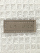 Косметичка женская на молнии TEXTURA, объёмная, большая, мягкая, белая - Фото 5