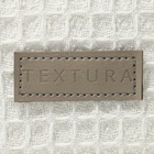 Косметичка женская на молнии TEXTURA, объёмная, маленькая, вафельная текстура, мягкая, белая 10532118 - фото 16026322