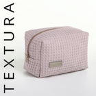 Косметичка на молнии TEXTURA, цвет розовый - фото 321670035