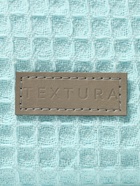 Косметичка женская на молнии TEXTURA, объёмная, средний размер, мягкая, бирюзовая - Фото 5