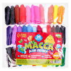 Большой набор «Масса для лепки», 36 цветов по 10 г - Фото 3