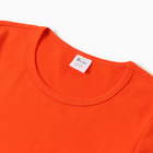 Футболка женская О-образный вырез, цвет оранжевый, размер 46 - Фото 2