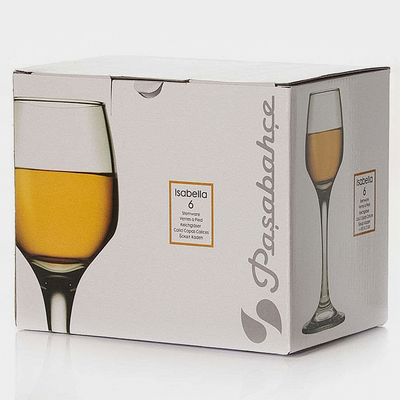 Бокалы для ликёра Paşabahçe Isabella, 65 мл, набор 6 шт., стекло, прозрачный