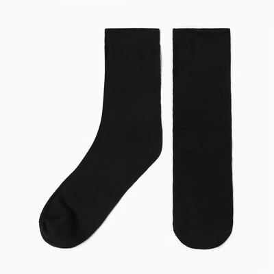 Носки мужские, цвет черный, размер 27