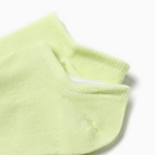 Носки-подследники женские, цвет салатовый, размер 23-25 (комплект 10 шт) - фото 24487476