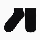 Носки женские укороченные, цвет черный, размер 23-25 - фото 9131091
