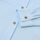 Комплект для девочки (рубашка и брюки) MINAKU цвет голубой, рост 116 см - Фото 7