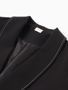 Пиджак женский с отстрочкой MINAKU: Classic, чёрный размер 44  (артикул 10363982)  большой выбор товаров оптом и в розницу по низким ценам с доставкой