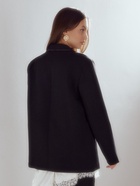 Пиджак женский с отстрочкой MINAKU: Classic, чёрный размер 50  (артикул 10363985)  большой выбор товаров оптом и в розницу по низким ценам с доставкой