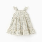 Сарафан для девочки MINAKU «Ромашки», цвет молочный, рост 104 см - фото 808390189