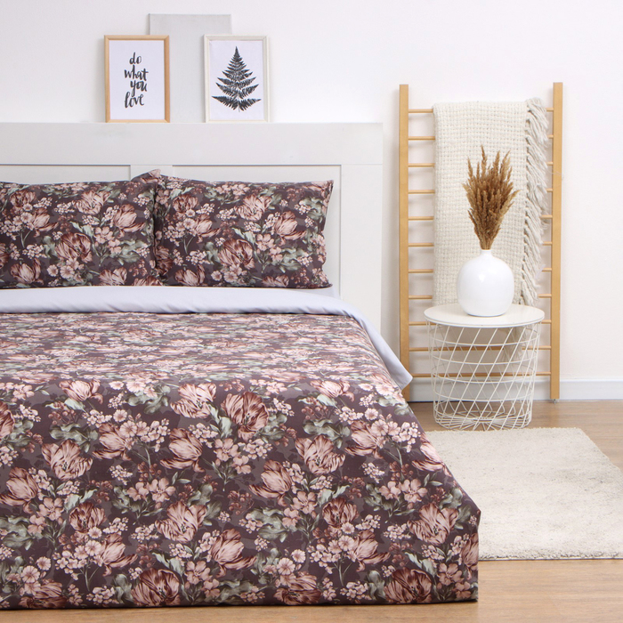 Постельное бельё LoveLife 2сп Autumn 175х215см,200х240см,50х70см-2шт, жатка, 100% п/э, 100гр/м2 - Фото 1