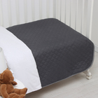 Покрывало 100х150см, графит, полисатин, 80 г/м, пэ 100% - фото 24358331