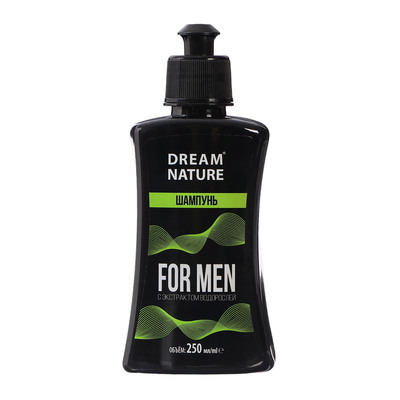 Шампунь для волос Dream Nature для мужчин с экстрактом водорослей, 250 мл