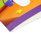 УЦЕНКА Картон белый А4, 8 листов "Котёнок с цветами", немелованный, плотность 220 г/м2, в папке - Фото 2