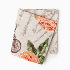 Полотенце Винтаж 35х60см, вафля 120г/м, хл100% - фото 24680880