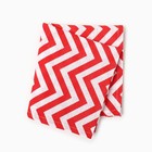 Полотенце Зигзаг, 35х60см, красный, вафля 120г/м, хл100% - Фото 5