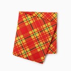 Полотенце Шотландка 35х60см, вафля 120г/м, хл100% 10524613