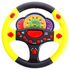 Руль "Веселые гонки",русская озвучка, работает от батареек, цвета МИКС - Фото 2