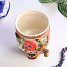 Сувенир «Самовар с сапогом», гжель, цветная - фото 24444999